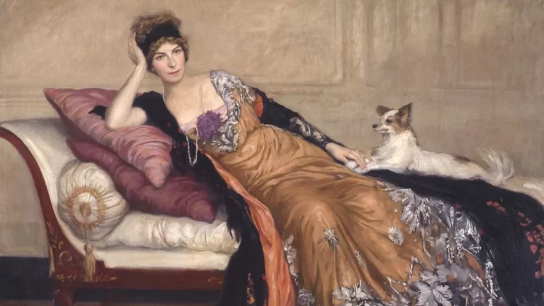 Henry Caro-Delvaille Portrait de Madame Simone 1908