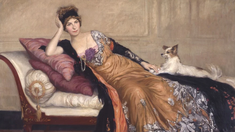 Henry Caro-Delvaille Portrait de Madame Simone 1908