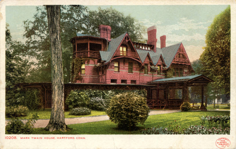 Mark Twain Vintage Postcard
